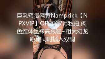 巨乳骚货网黄Namprikk【NPXVIP】OF自慰7月私拍 肉色连体丝袜高跟鞋~粗大幻龙跳蛋同时插入双洞